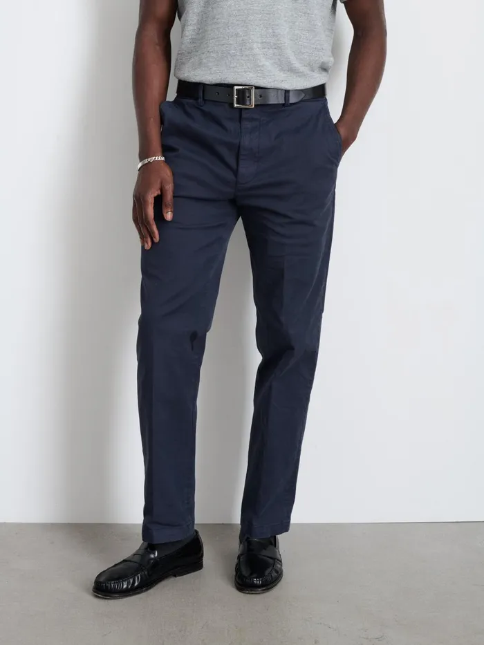 Alex Mill Pants Men Slim Trouser In Chino Dark Navy