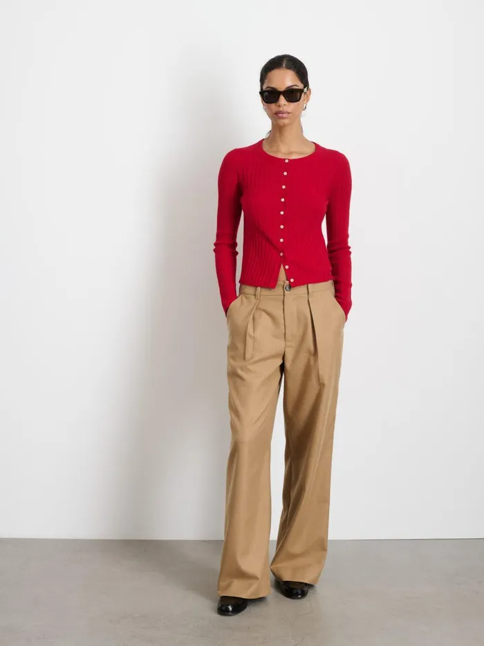 Alex Mill Pants Women Soho Trouser In Wool Camel