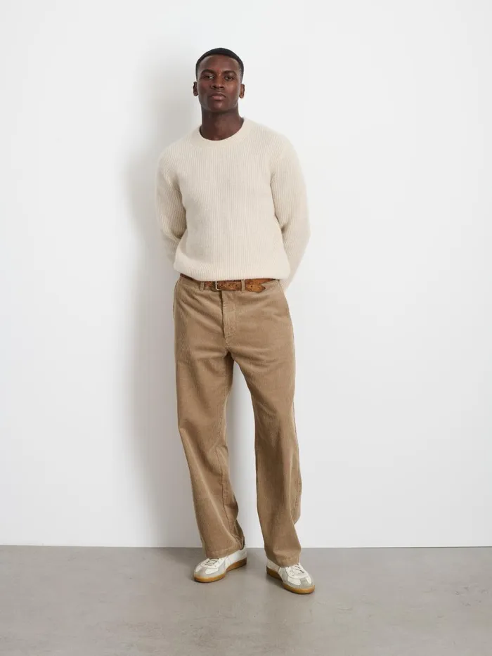 Alex Mill Suiting Blazers Men Straight Leg Pant In Corduroy Long Inseam Khaki