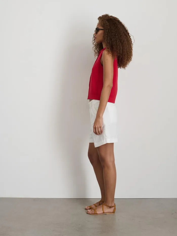 Alex Mill Sweaters Women Bridget Vest In Cotton Tomato