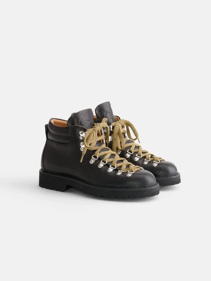 Alex Mill Women Fracap Magnifico Boot Black Leather