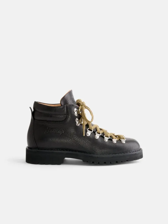 Alex Mill Women Fracap Magnifico Boot Black Leather