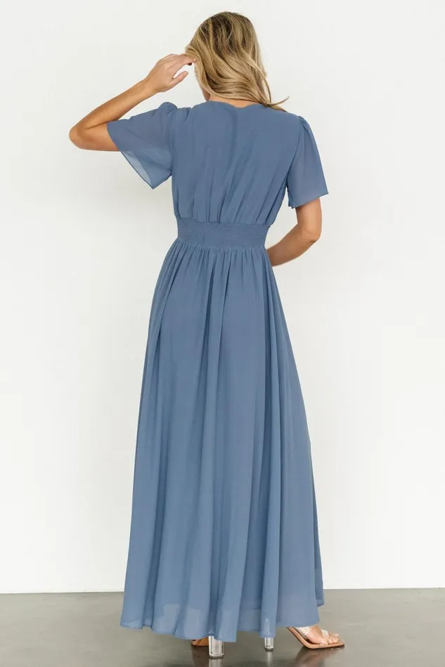 Baltic Born Mother Of The Bride Women Birdie Maxi Dress Whisper Blue Baltic Born Mother Of The Bride Women Birdie Maxi Dress Whisper Blue