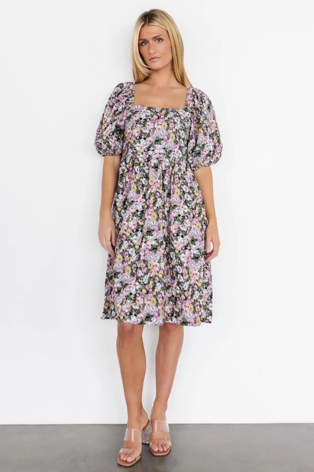 Baltic Born Short Dresses Women Joyce Corduroy Dress Multi Baltic Born Short Dresses Women Joyce Corduroy Dress Multi