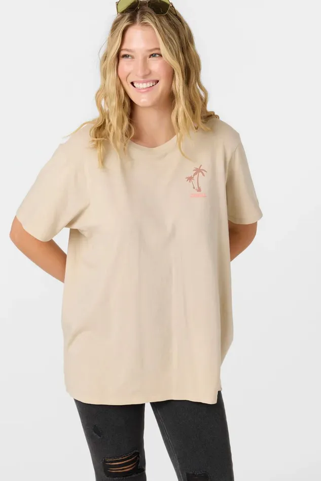 BEACHSIDE BLISS TEE Cement Women O039NEILL Clothing