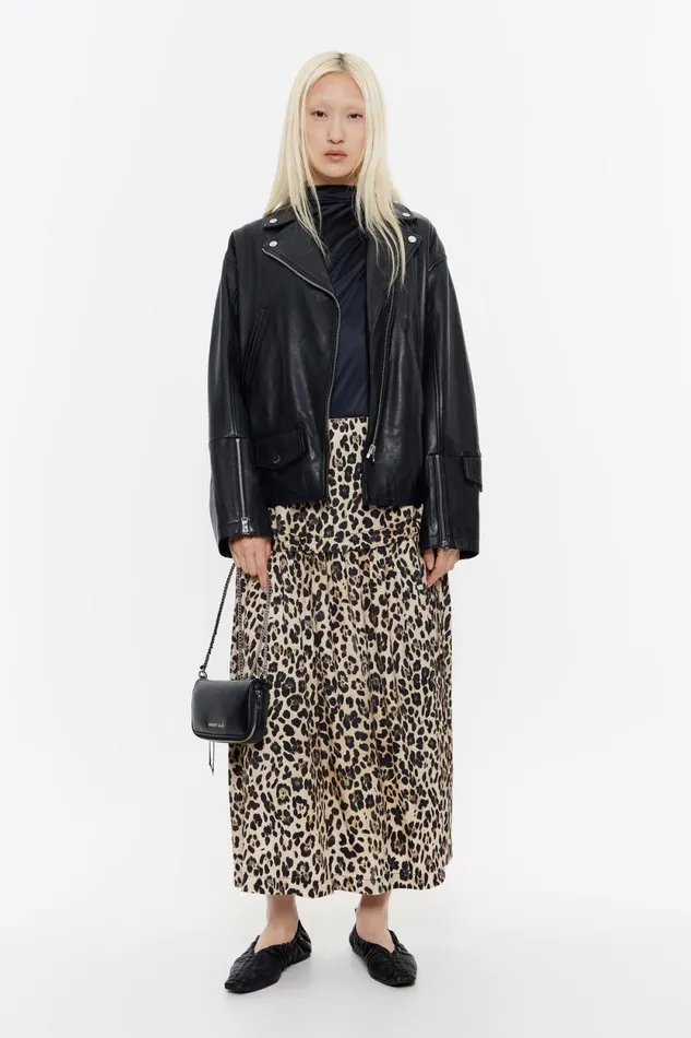 Beige Leopard Aline Skirt Leopard Beige Women Bimba Y Lola Animal Print Beige Leopard Aline Skirt Leopard Beige Women Bimba Y Lola Animal Print