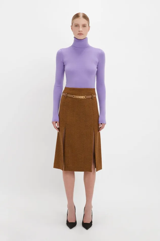 Belts Women Victoria Beckham Watch Strap Detail Belt In KhakiBrown