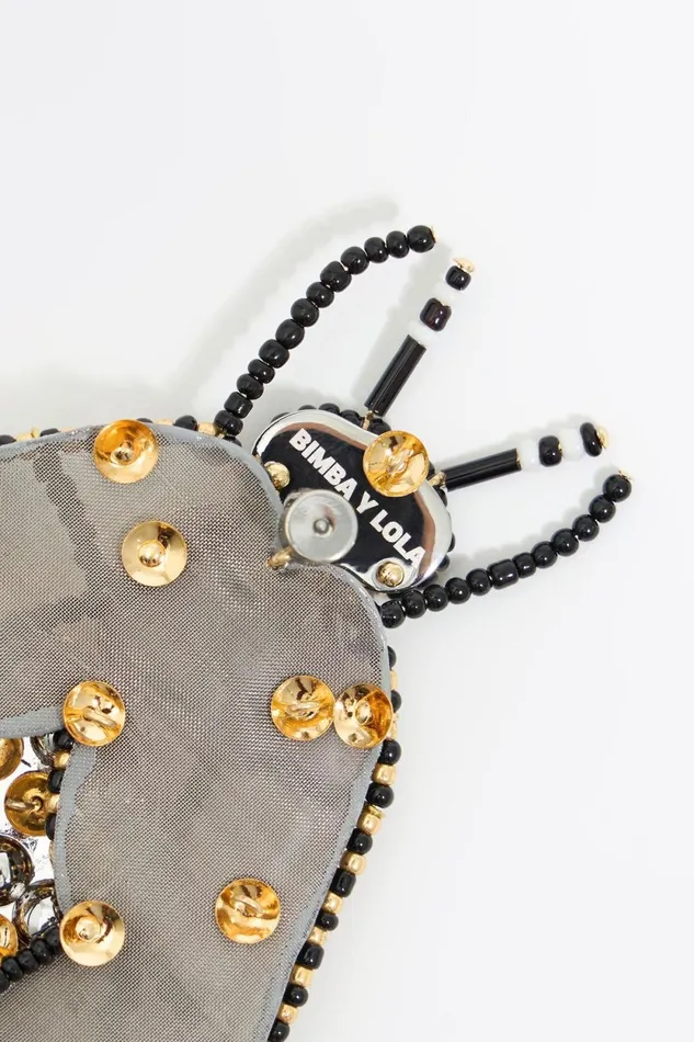 Black And Gold Bee Earring With Crystals Gold Women Bimba Y Lola Jewelry Black And Gold Bee Earring With Crystals Gold Women Bimba Y Lola Jewelry