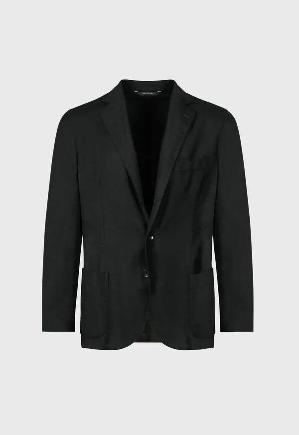 Blazers and Jackets Paulstuart Mens Wool Garment Dyed Jacket Green