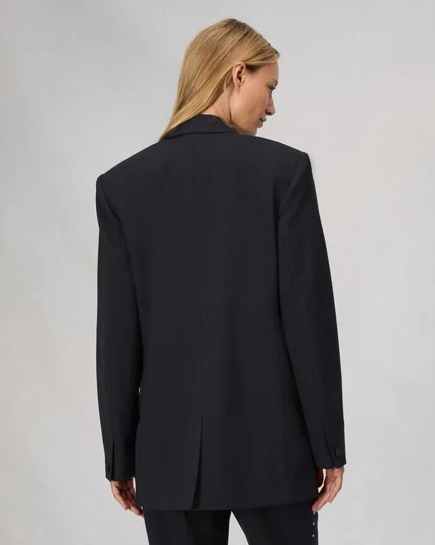 Blazers and Vests Women Rag and Bone Emile WoolBlend Blazer Black