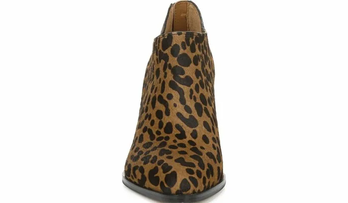 Boots Women Franco Sarto Sarto Kieran Bootie Leopard Print Calf Hair