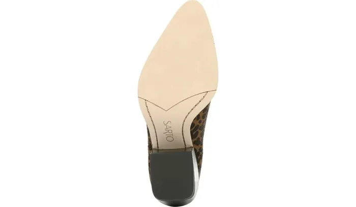 Boots Women Franco Sarto Sarto Kieran Bootie Leopard Print Calf Hair