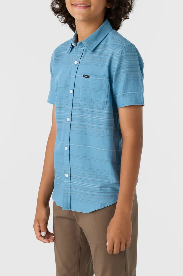 BOY039S SEAFARING STRIPE SHIRT Blue Shadow Kids O039NEILL Boy039S Clothing