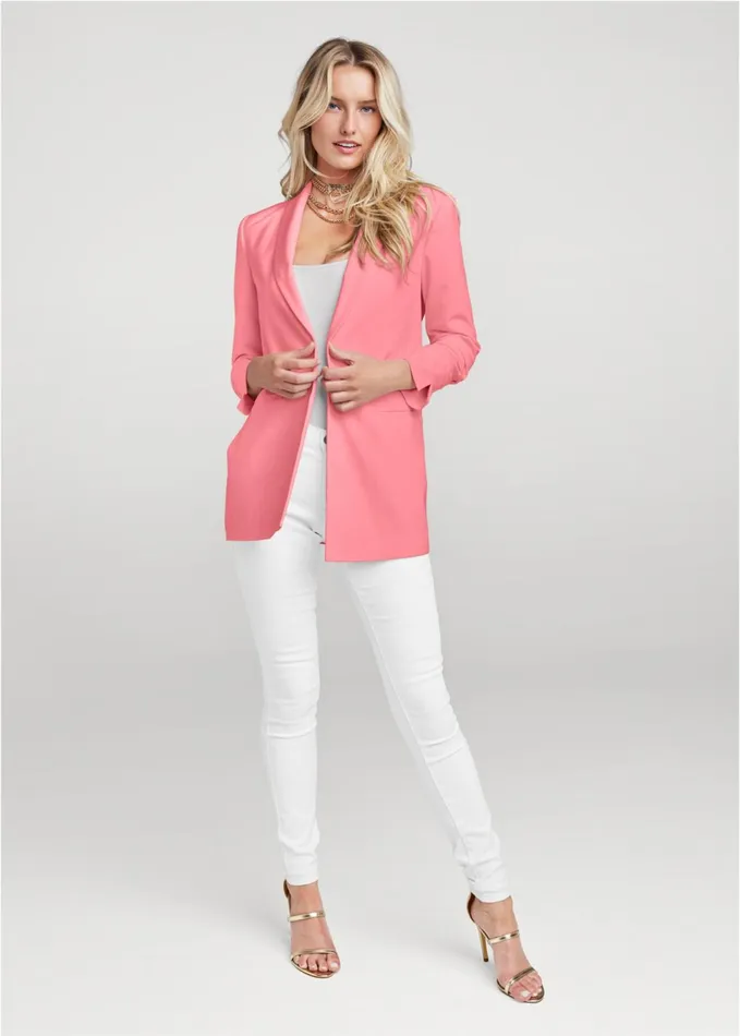 BOYFRIEND BLAZER Pinkin039 Of You Women VENUS Blazers