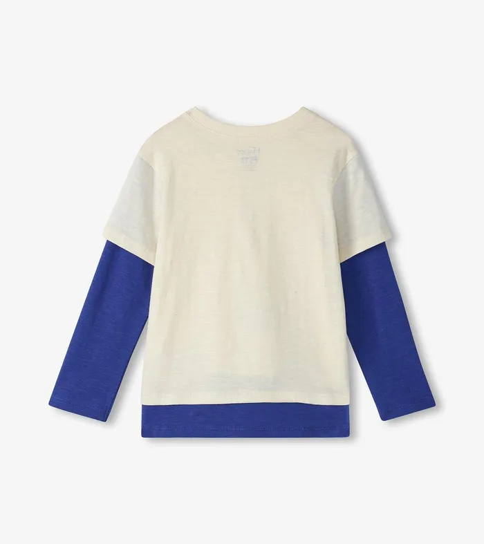 Boys Guitar Fooler Long Sleeve TShirt Hatley