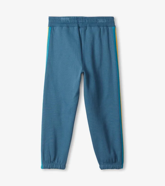 Boys Striped Baggy Track Pants Hatley
