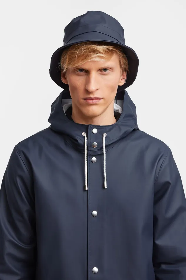 Bucket Hats Women Stutterheim Beckholmen Bucket Hat Navy