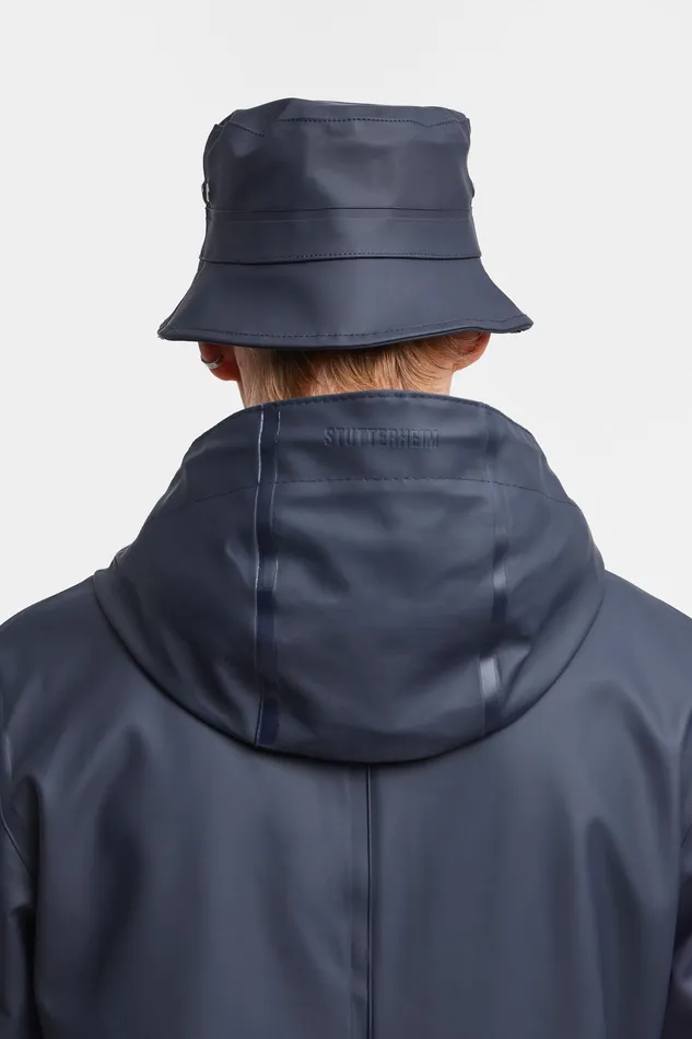 Bucket Hats Women Stutterheim Beckholmen Bucket Hat Navy
