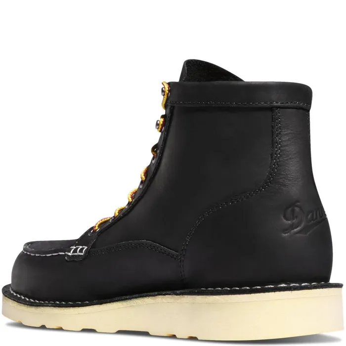 Bull Run Moc Toe 6quot Black Men Danner Boots