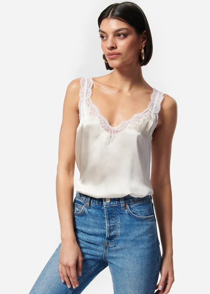 CAMI NYC Camisoles Women Fernanda Cami Macadamia