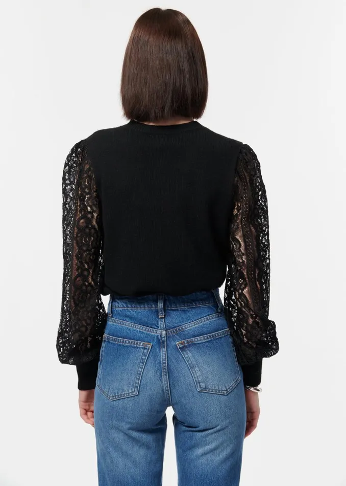 CAMI NYC Tops and Sweaters Women Lita Sweater Black