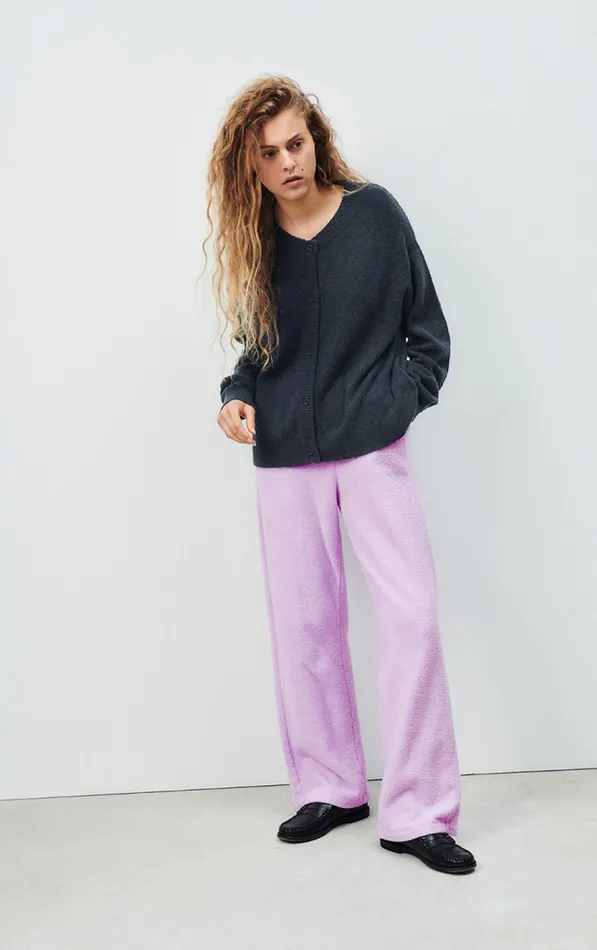 Cardigan Damsville Navy Blue Black Melange Women American Vintage Jumpers and Cardigans Cardigan Damsville Navy Blue Black Melange Women American Vintage Jumpers and Cardigans
