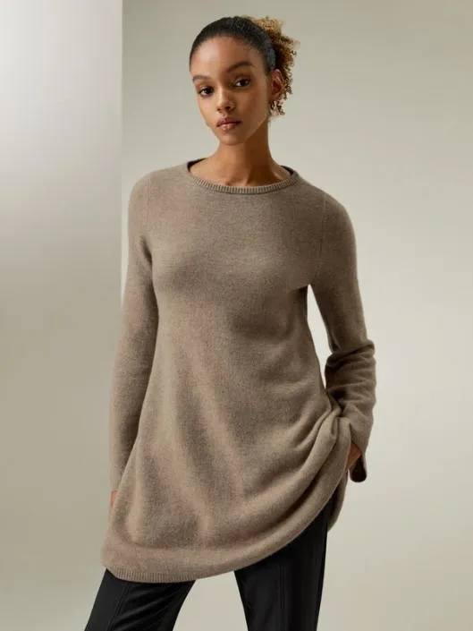 Cashmere Detachable Turtleneck Pullover Sweater Women Jumpsuits Lilysilk Knitwear