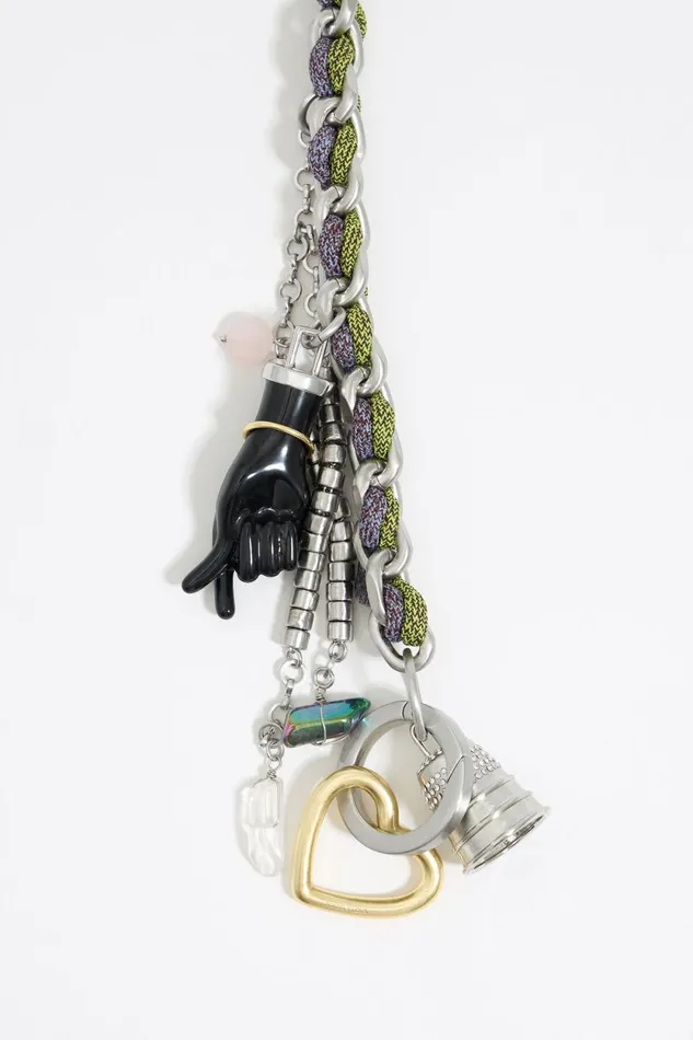 Chain Bag Charm Green Women Bimba Y Lola Bag Charms Chain Bag Charm Green Women Bimba Y Lola Bag Charms