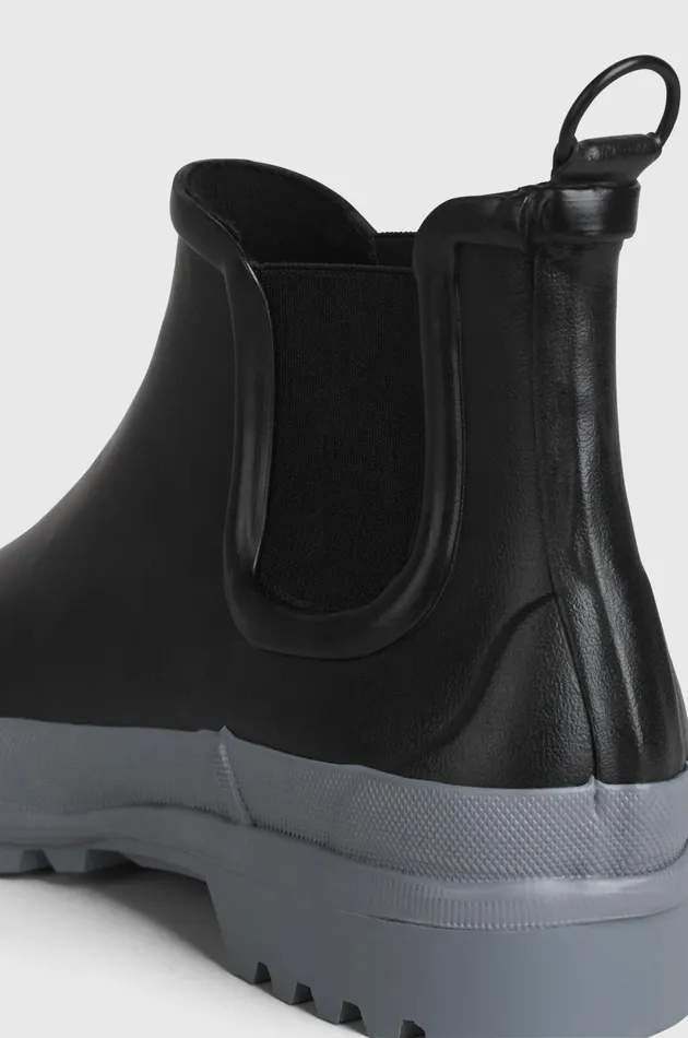 Chelsea Boots Women Stutterheim Chelsea Rainwalker BlackGrey