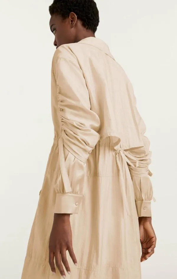 Cinq Sept Emmeline Coat Plaster Women Outerwear