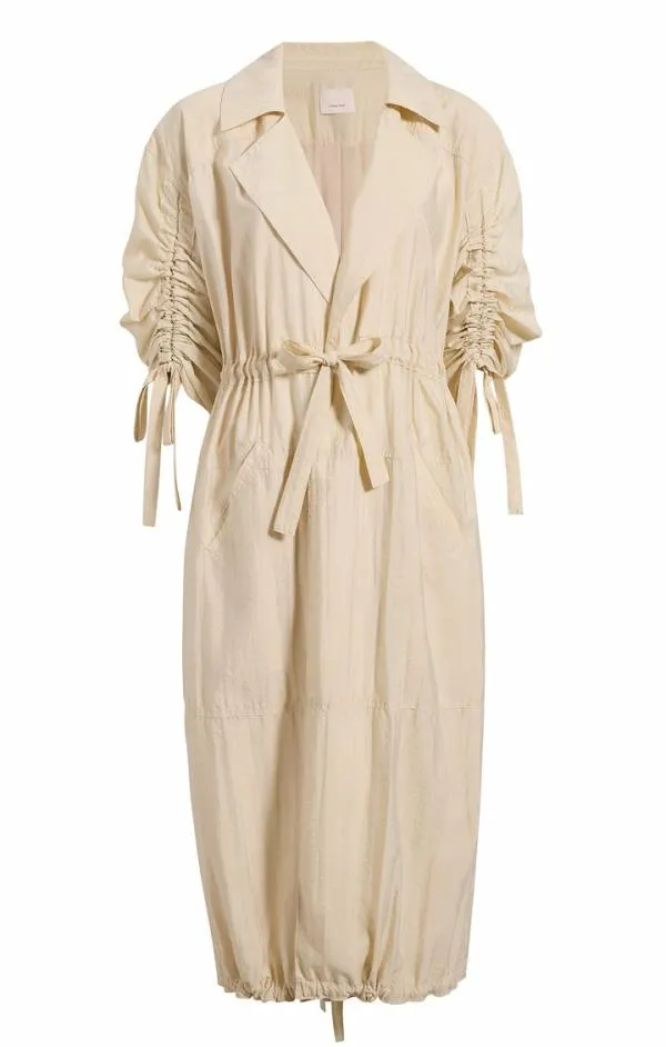 Cinq Sept Emmeline Coat Plaster Women Outerwear