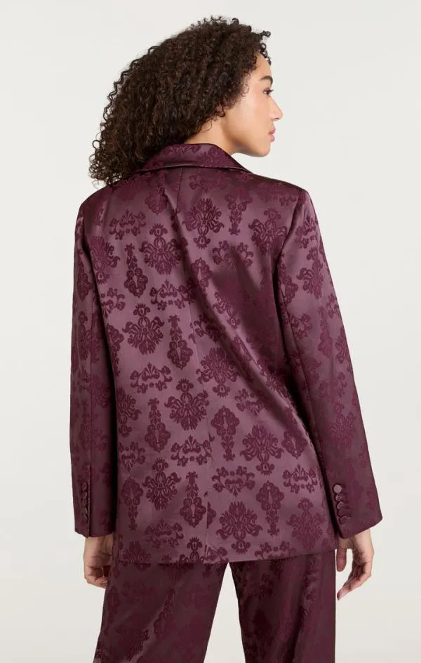 Cinq Sept Faye Blazer Dark Fig Women Blazers