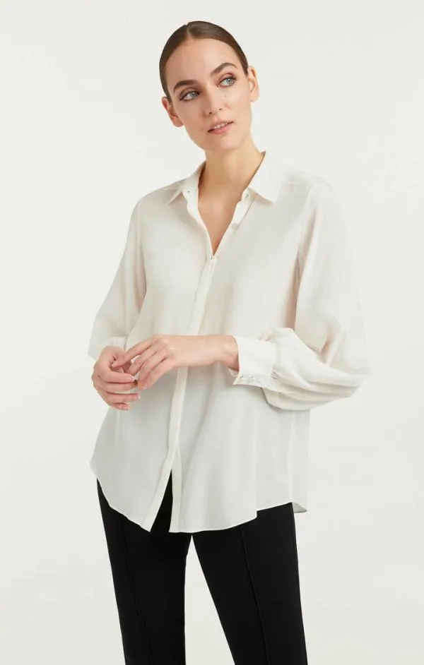 Cinq Sept Kandice Top Ivory Women Long Sleeve Tops