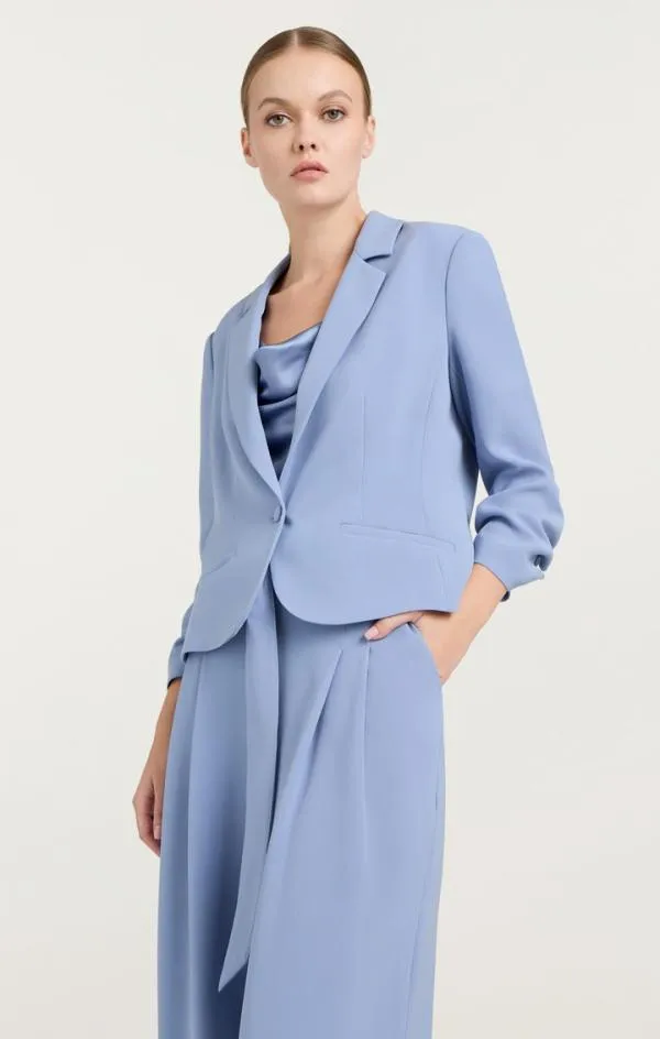 Cinq Sept Le Petit Khloe Blazer Stonewash Women Blazers