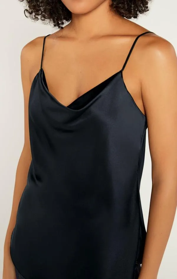 Cinq Sept Marta Cami Navy Women Tank Tops and Camisoles