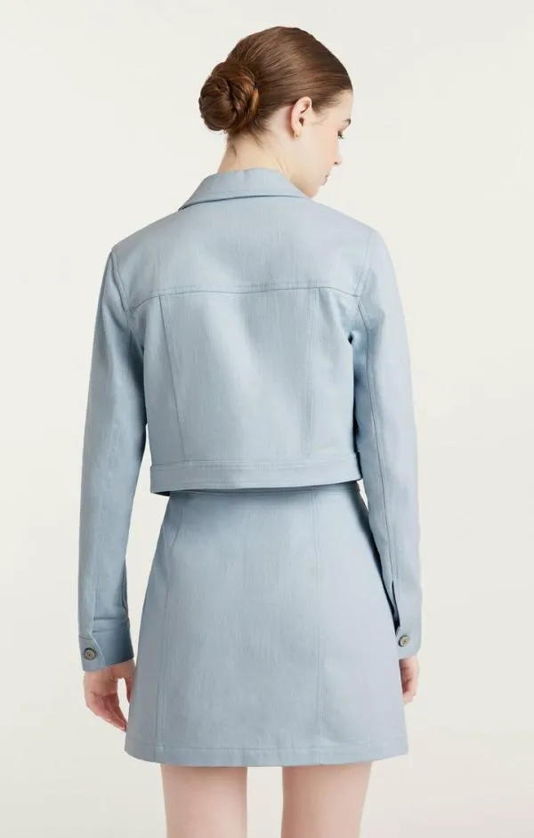 Cinq Sept Regina Jacket Baby Blue Women Denim