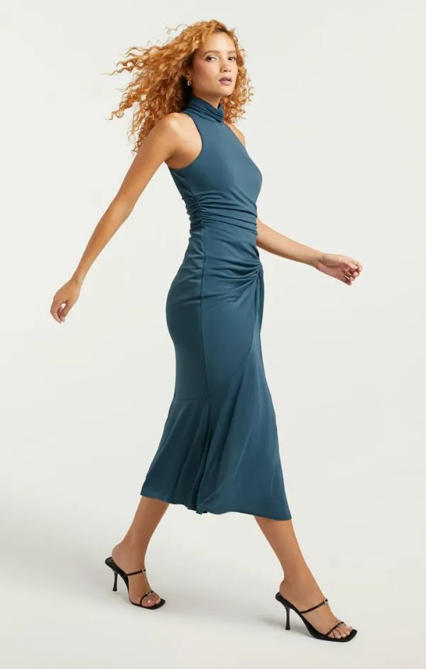Cinq Sept Rori Dress Onyx Women Midi