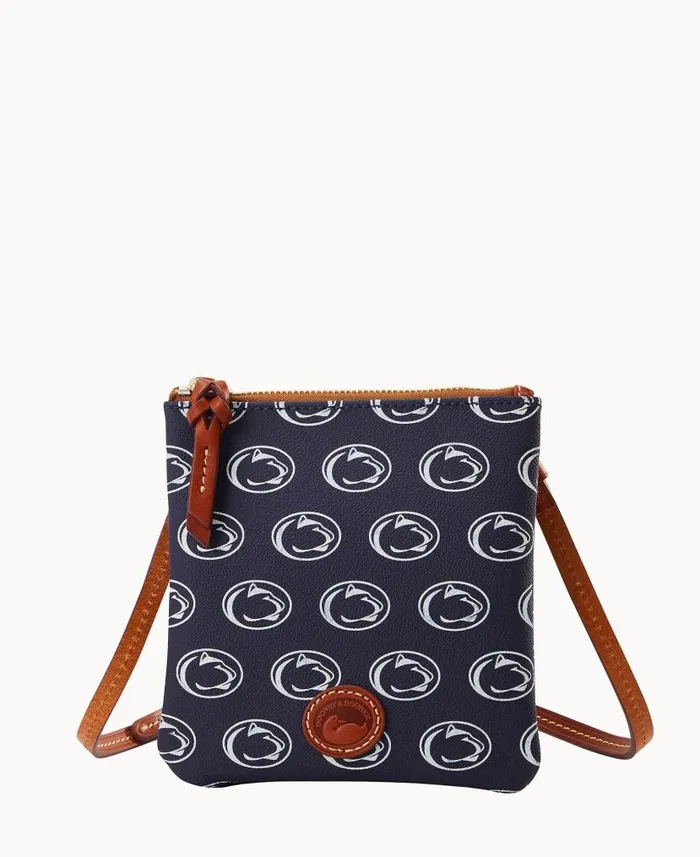 Collegiate Penn State University Small North South Top Zip Crossbody Penn State Woman Dooney and Bourke Crossbodies Collegiate Penn State University Small North South Top Zip Crossbody Penn State Woman Dooney and Bourke Crossbodies