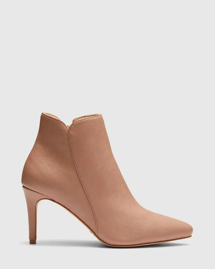 DELMONT Nude Ankle Boots NOVO Shoes Women