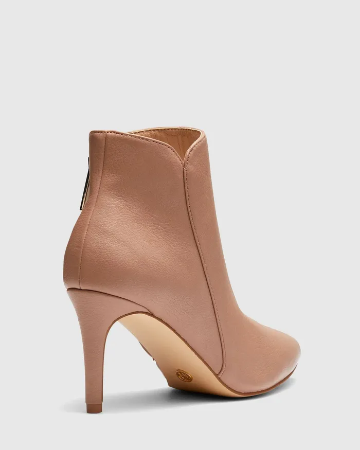DELMONT Nude Ankle Boots NOVO Shoes Women