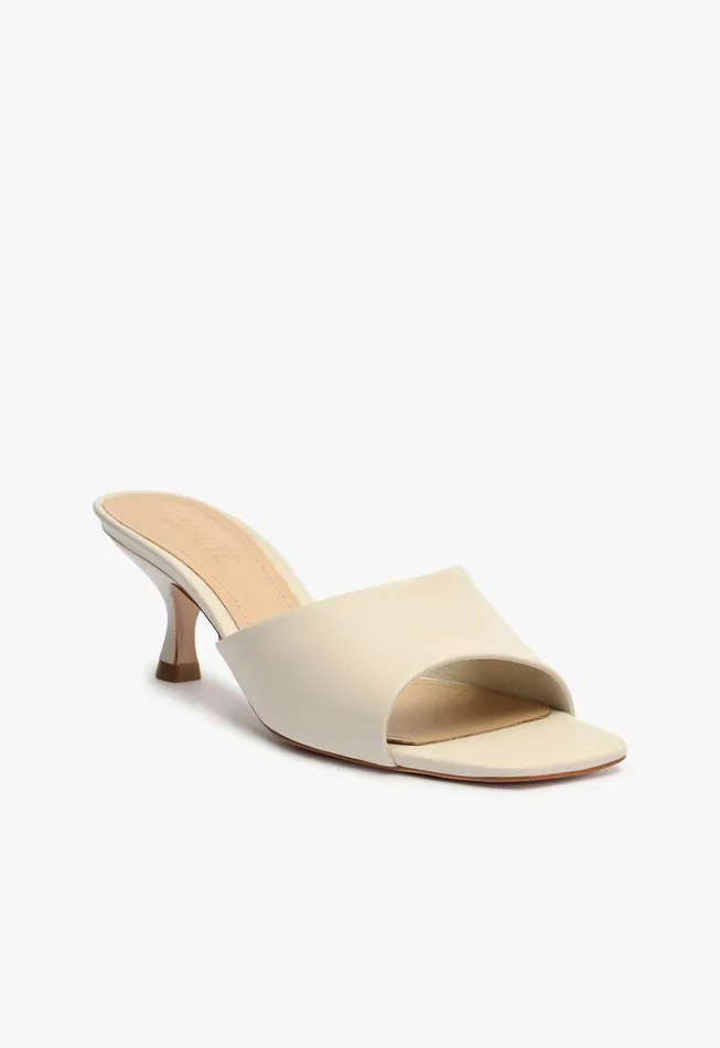 Dethalia Nappa Leather Sandal Pearl Women Schutz Shoes Mules Dethalia Nappa Leather Sandal Pearl Women Schutz Shoes Mules