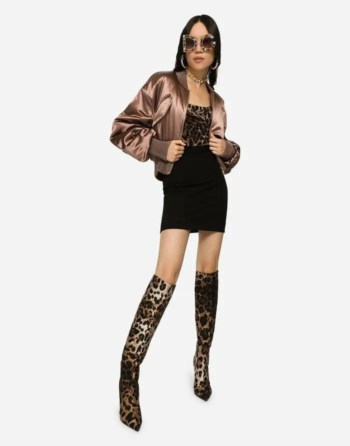 Dolce and Gabbana Skirts Women Jersey Miniskirt Black Dolce and Gabbana Skirts Women Jersey Miniskirt Black