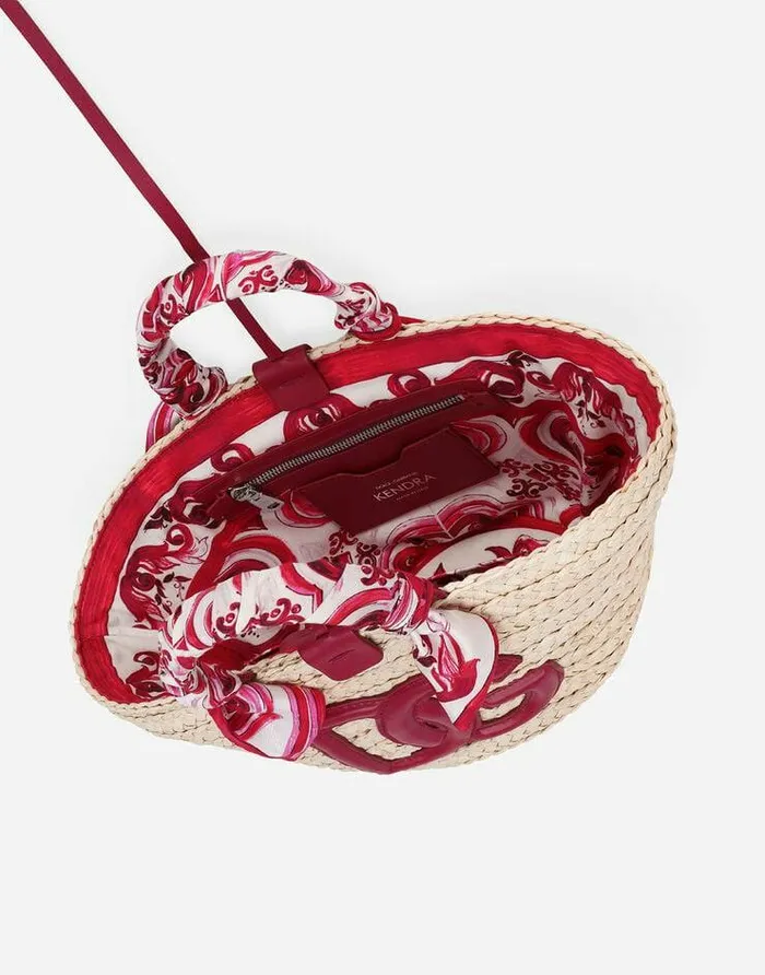 Dolce and Gabbana Totes Women Small Kendra Shopper Multicolor