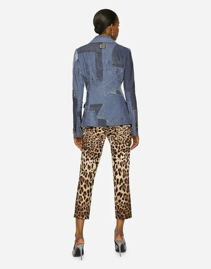 Dolce and Gabbana Trousers And Shorts Women Leopardprint Drill Pants Animal Print Dolce and Gabbana Trousers And Shorts Women Leopardprint Drill Pants Animal Print