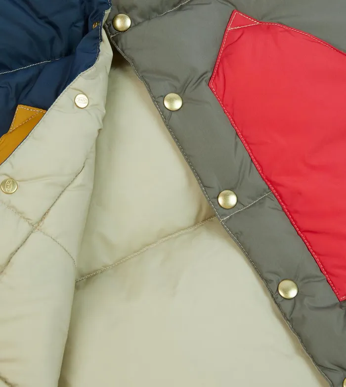 Drake039s Rocky Mountain Featherbed For Drake039s Colour Block Nylon Christy Down Vest 8211 Clothing