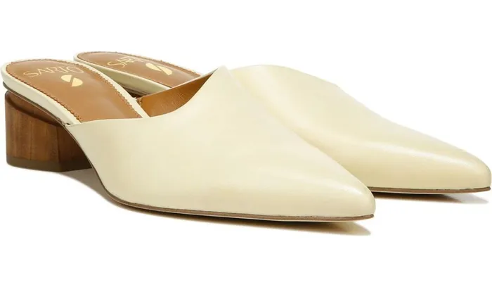Dress Mules Women Franco Sarto Sarto Visa Mule Lemonade Leather