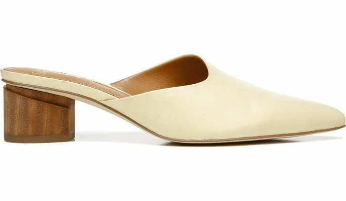 Dress Mules Women Franco Sarto Sarto Visa Mule Lemonade Leather