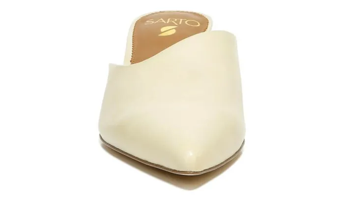 Dress Mules Women Franco Sarto Sarto Visa Mule Lemonade Leather