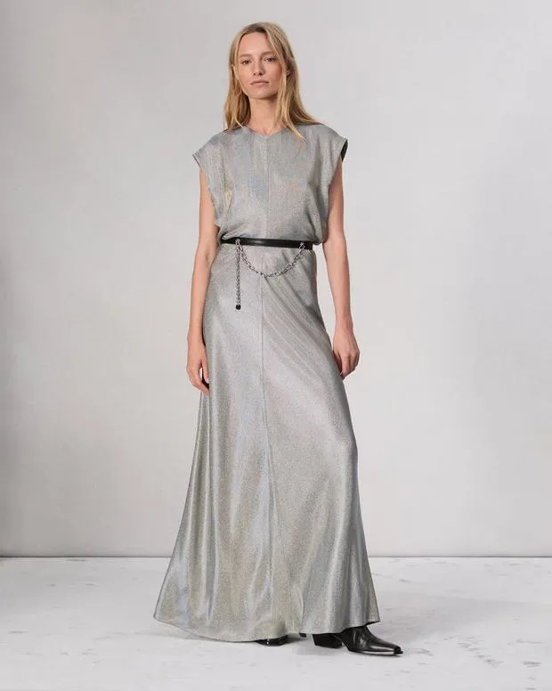 Dresses and Skirts Women Rag and Bone Marie Metallic Dress Silver