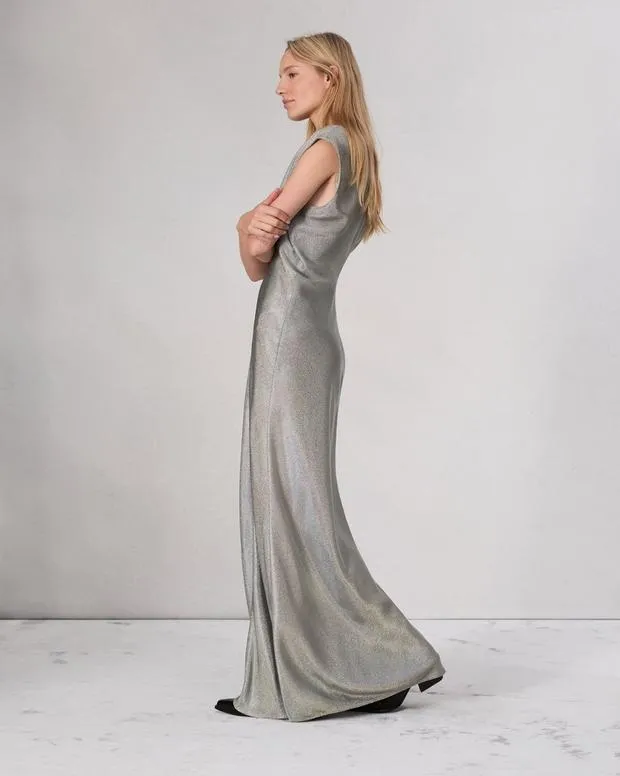 Dresses and Skirts Women Rag and Bone Marie Metallic Dress Silver